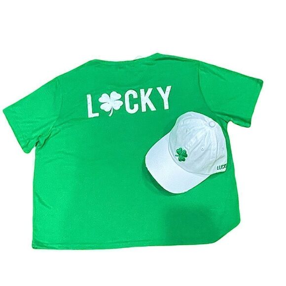Claire’s Lucky T-Shirt & Baseball Cap Bundle - Picture 5 of 10
